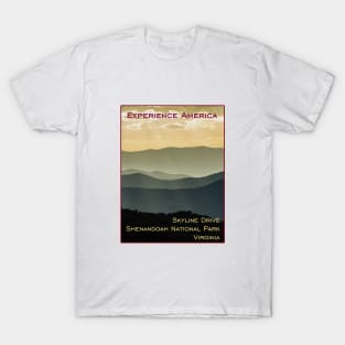 Skyline Drive, Shenandoah National Park T-Shirt